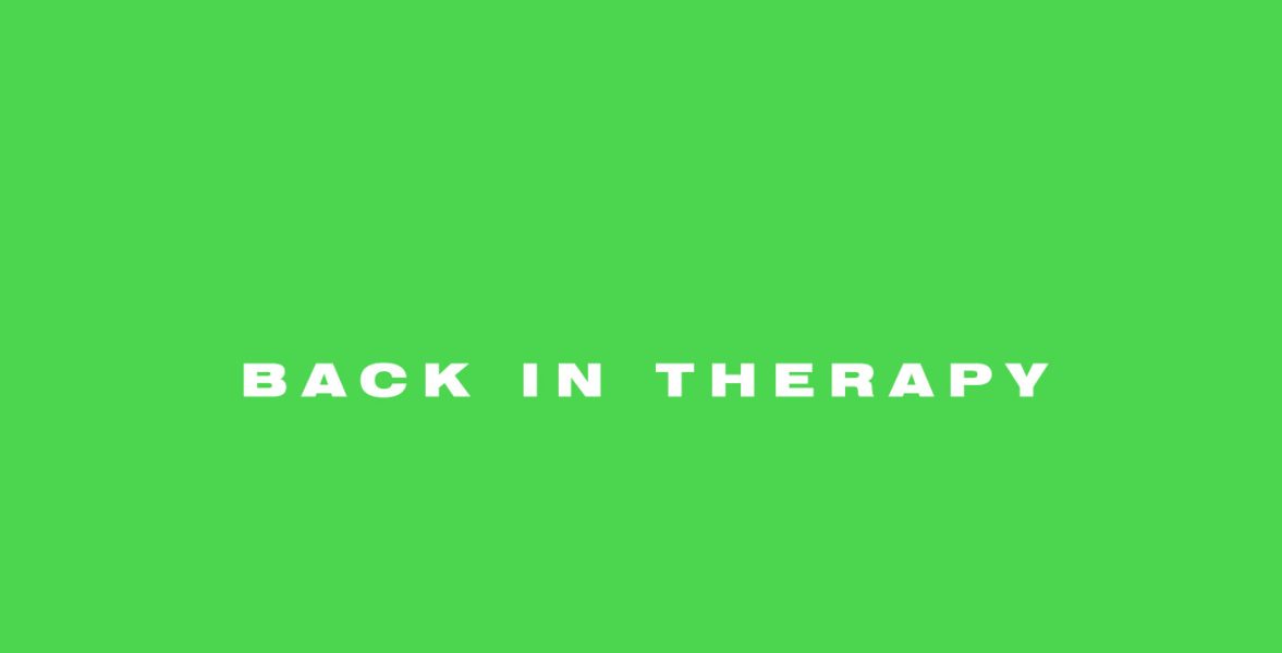 Back in therapy