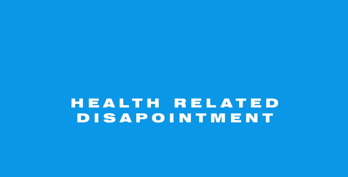 Health related disappointment